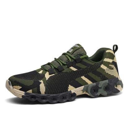 Women Orthopedic Shoes Mesh Camouflage Outdoor Sneakers