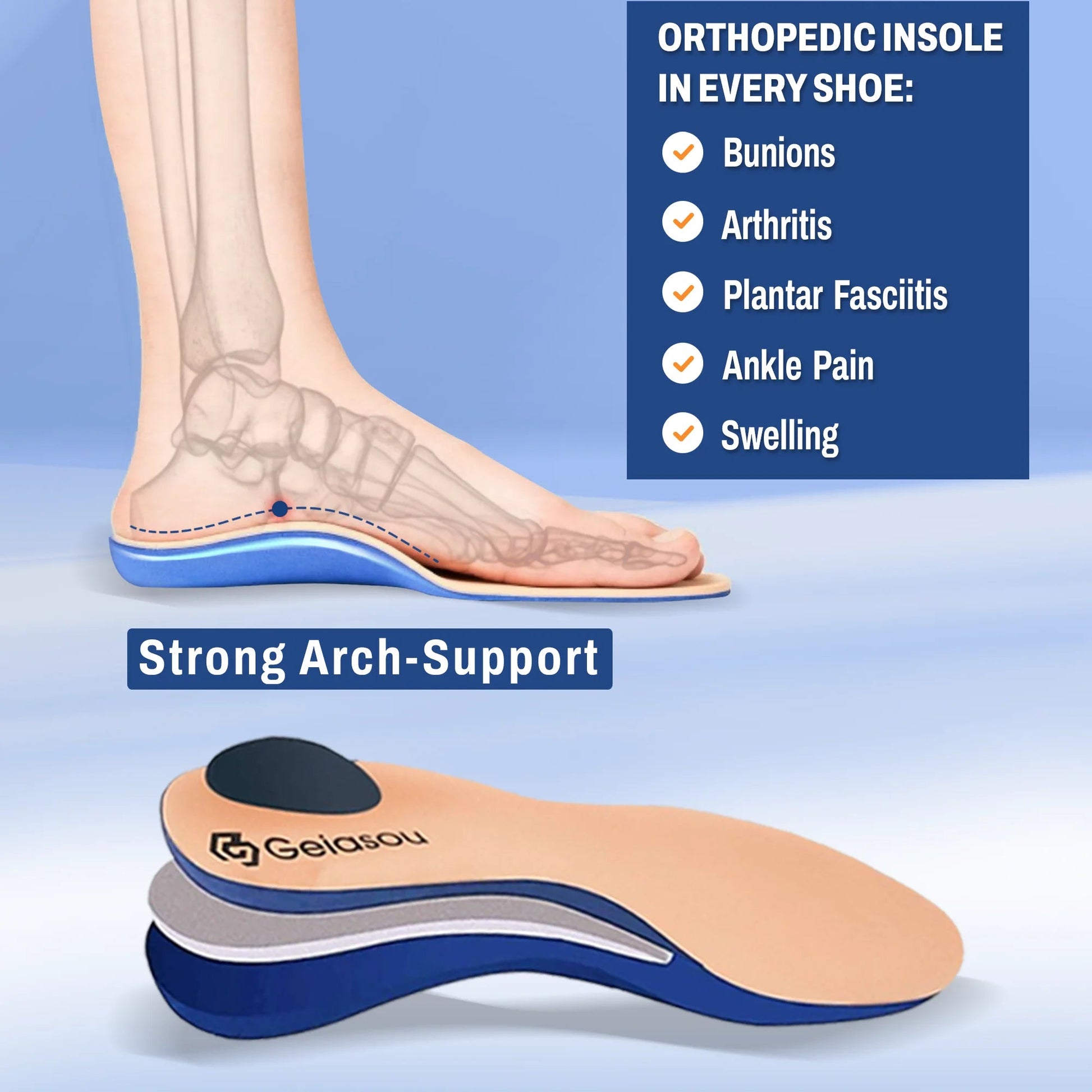 Men Orthopedic Shoes Comfortable Casual Vulcanized Gym Shoes