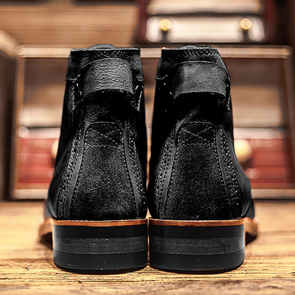 Men's High Top Leather Martin Boots
