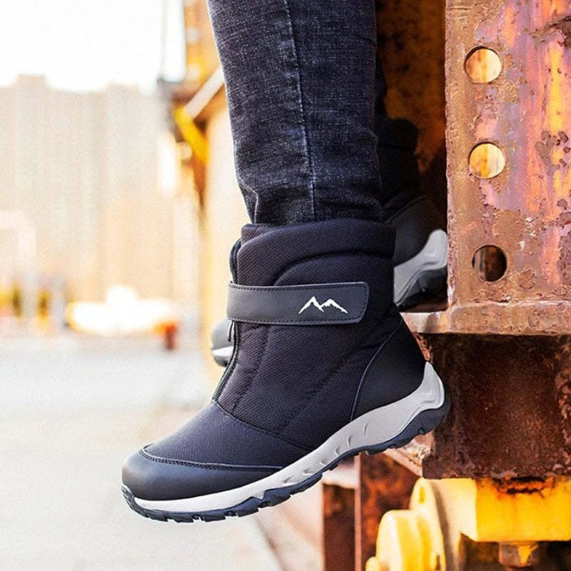 Orthopedic Snow Boots Mid-calf Outdoor Winter Shoes