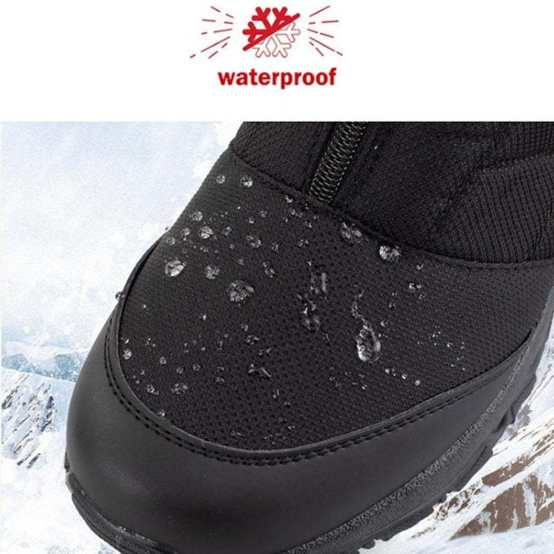 Orthopedic Snow Boots Mid-calf Outdoor Winter Shoes