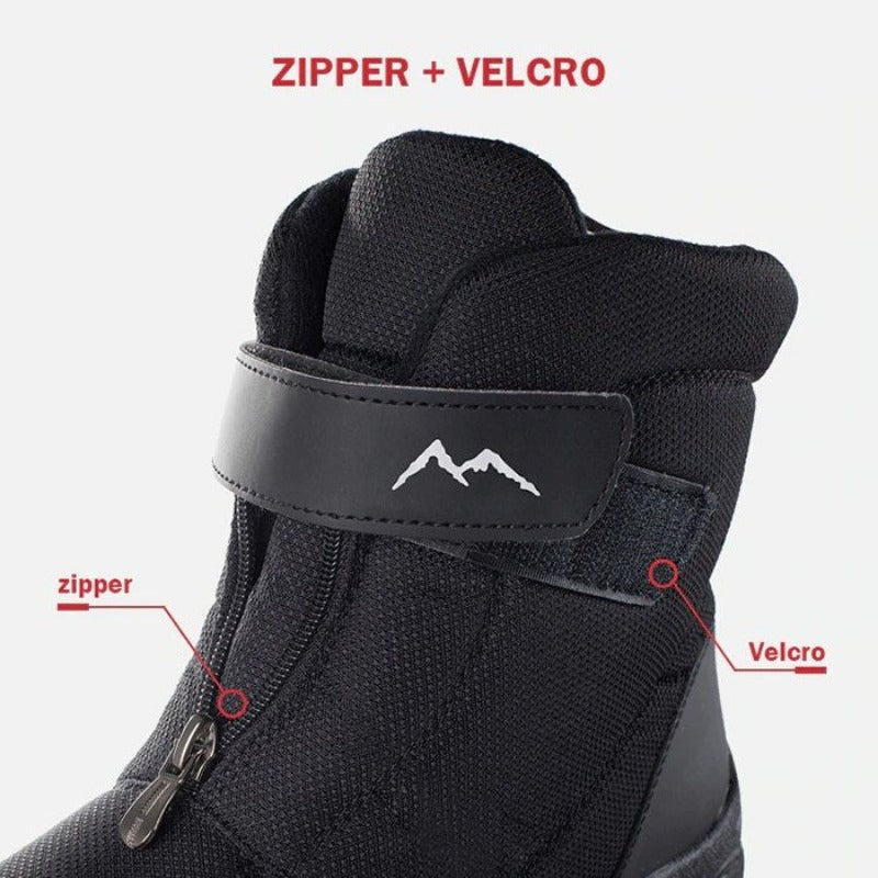 Orthopedic Snow Boots Mid-calf Outdoor Winter Shoes
