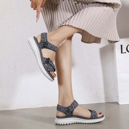 Trendy Sports Sandals Women Open Toe Hook&loop Orthopedic Sandals