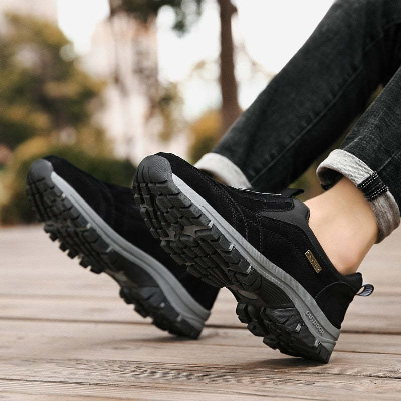 Men Fashionable Orthopedic Shoes Rubber Casual Shoes