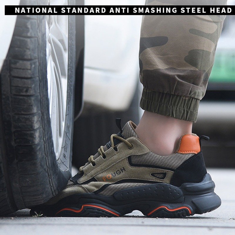 Orthopedic Shoes Men Weight Bearing Safety Sneakers Thick Sole Mesh Modern