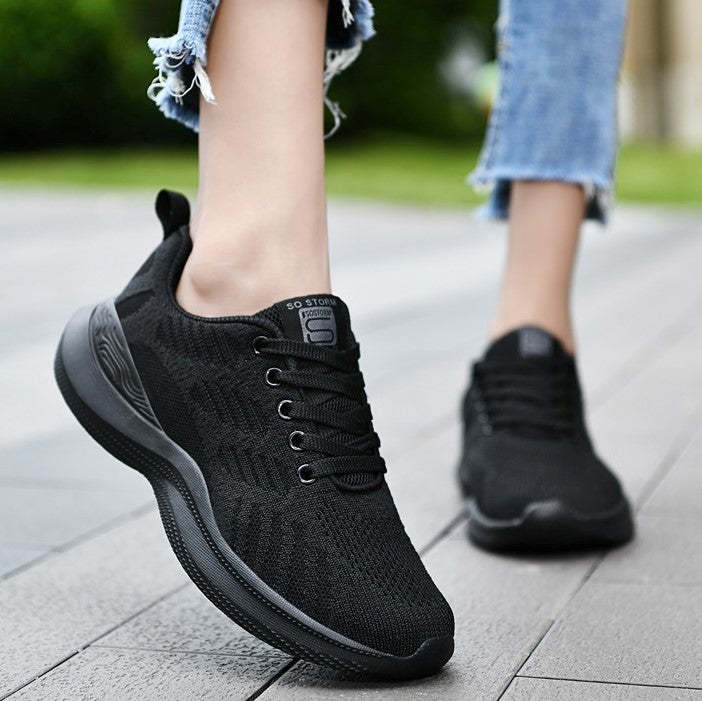 Women Orthopedic Shoes Elastic Mesh EVA Nonslip Jogging Sneakers