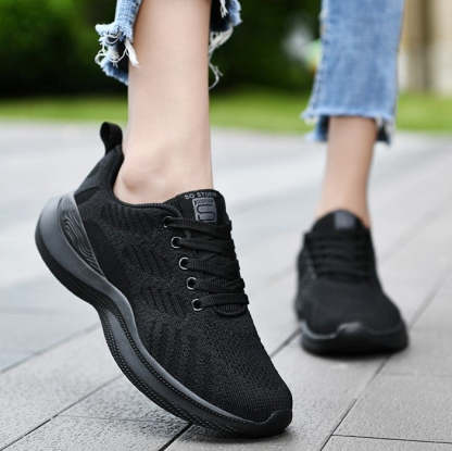 Women Orthopedic Shoes Elastic Mesh EVA Nonslip Jogging Sneakers
