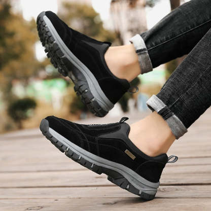 Men Fashionable Orthopedic Shoes Rubber Casual Shoes