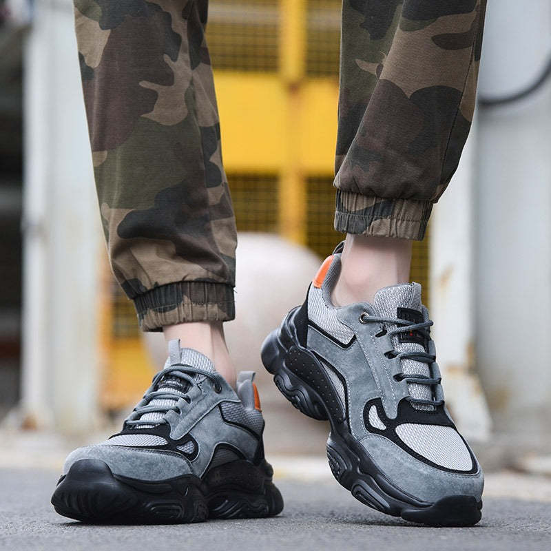 Orthopedic Shoes Men Weight Bearing Safety Sneakers Thick Sole Mesh Modern