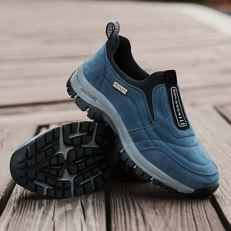 Men Fashionable Orthopedic Shoes Rubber Casual Shoes