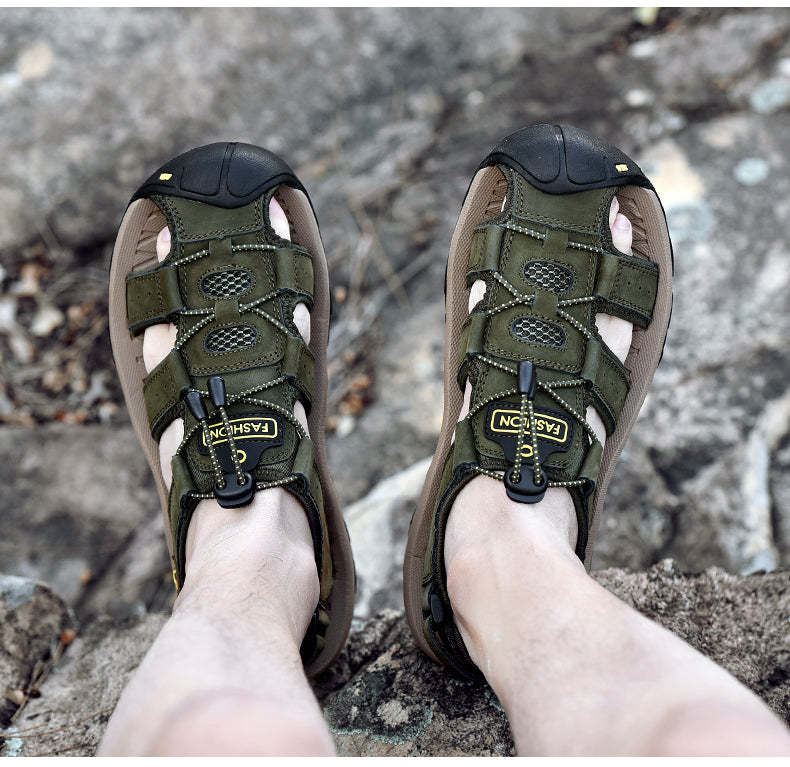 Ergonomic Men's Sandals for Pain Relief