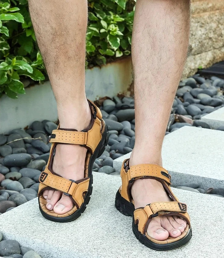 Ergonomic Men's Sandals for Pain Relief