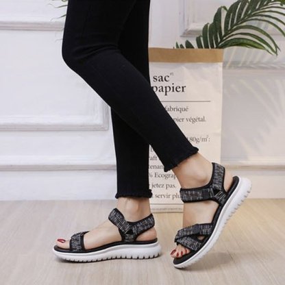 Trendy Sports Sandals Women Open Toe Hook&loop Orthopedic Sandals