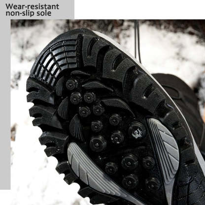 Men Waterproof Orthopedic Winter Shoes Fur Snow Boots