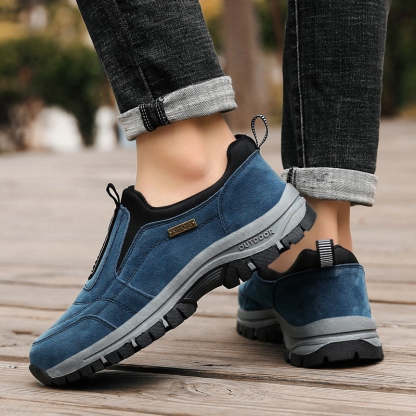 Men Fashionable Orthopedic Shoes Rubber Casual Shoes