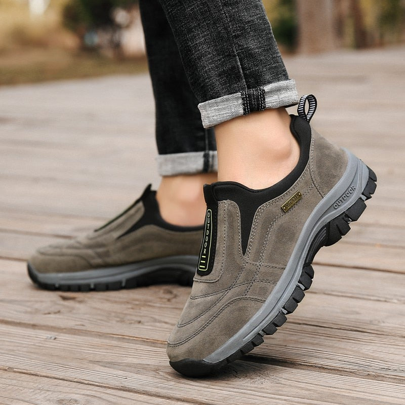 Men Fashionable Orthopedic Shoes Rubber Casual Shoes