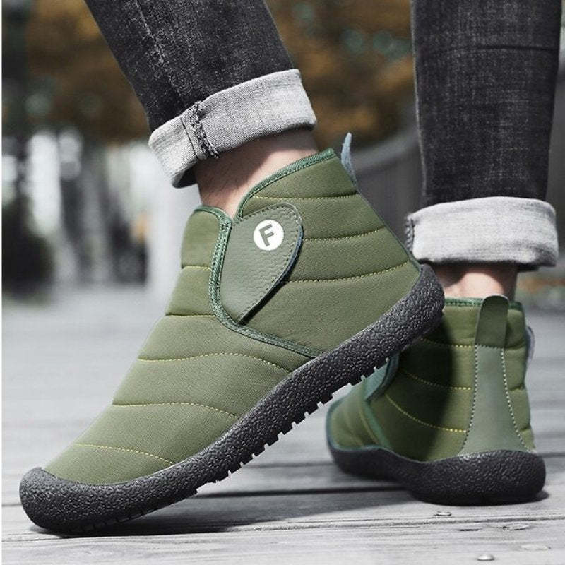 Ankle Boots For Men Plush Casual Winter Orthopedic Shoes