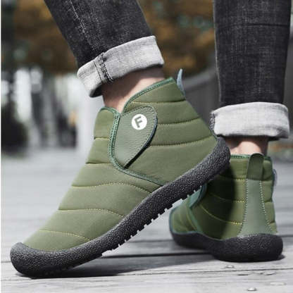 Ankle Boots For Men Plush Casual Winter Orthopedic Shoes
