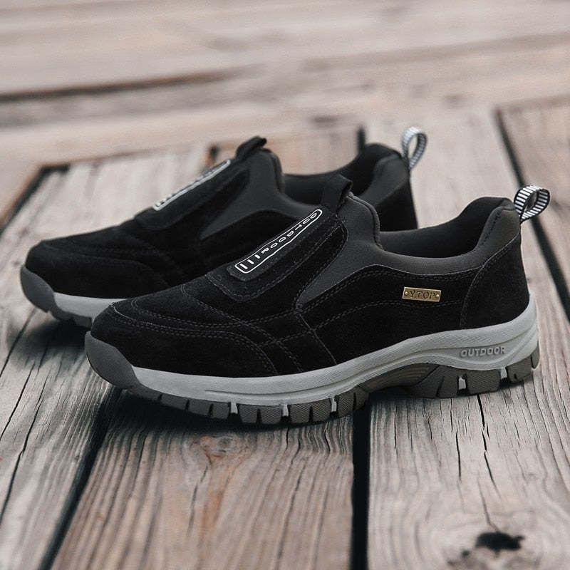 Men Fashionable Orthopedic Shoes Rubber Casual Shoes