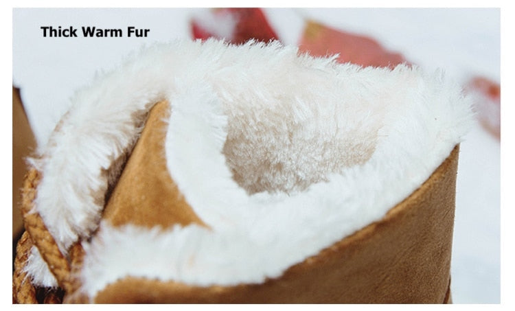 Orthopedic Boots For Women Arch Support Snowy Warm Fur Plush Insole Winter Boots