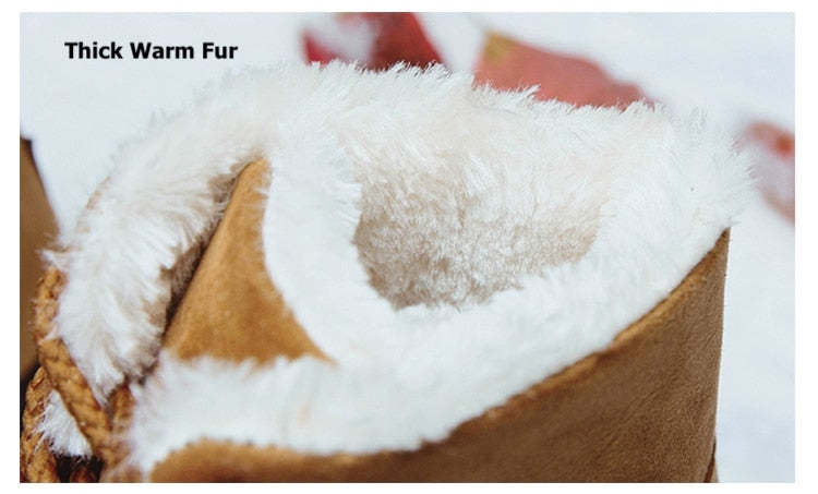 Orthopedic Boots For Women Arch Support Snowy Warm Fur Plush Insole Winter Boots