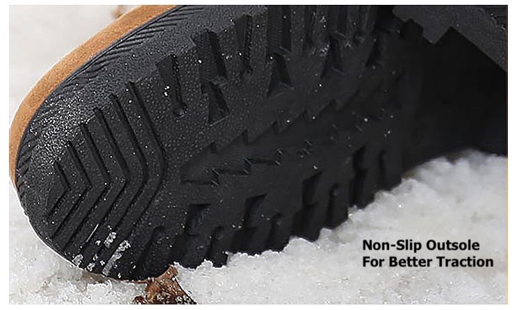 Orthopedic Boots For Women Arch Support Snowy Warm Fur Plush Insole Winter Boots