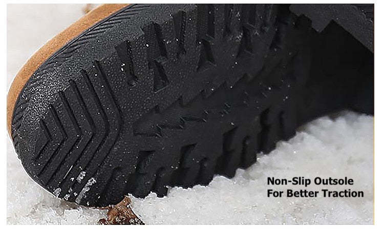 Orthopedic Boots For Women Arch Support Snowy Warm Fur Plush Insole Winter Boots