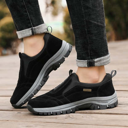 Men Fashionable Orthopedic Shoes Rubber Casual Shoes