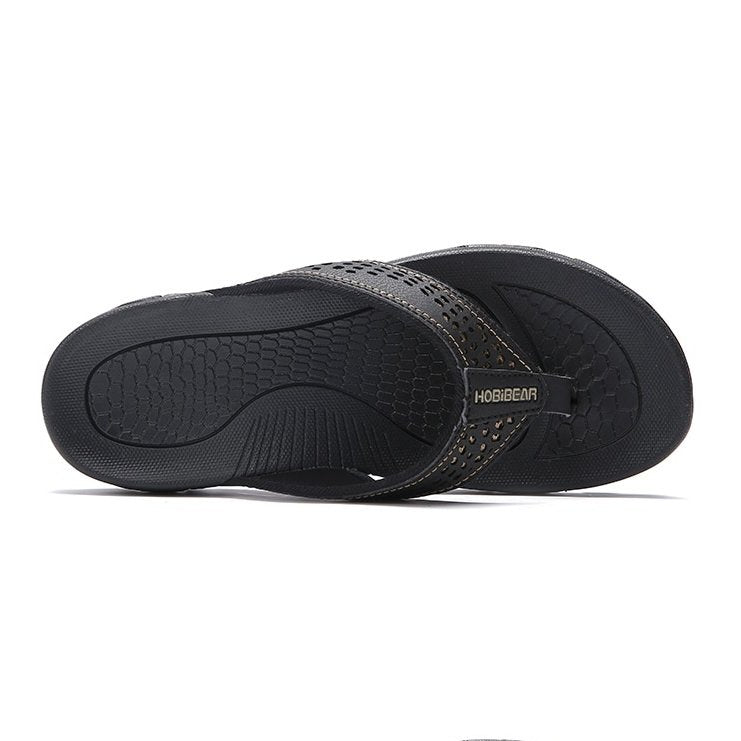 Men Orthopedic Sandals Anti-slip Beach Flip-flops