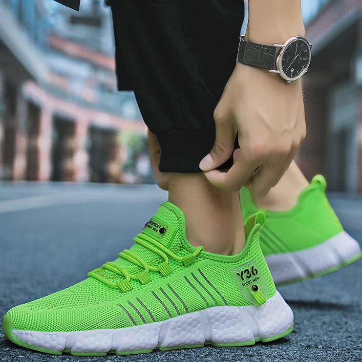 Men Tennis Orthopedic Shoes Mesh Memory Cushion Sporty Walking Sneakers