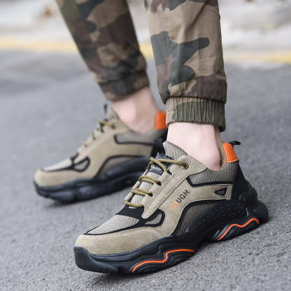 Orthopedic Shoes Men Weight Bearing Safety Sneakers Thick Sole Mesh Modern