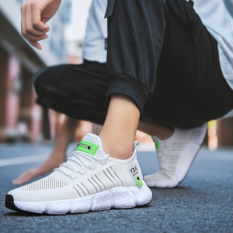 Men Tennis Orthopedic Shoes Mesh Memory Cushion Sporty Walking Sneakers