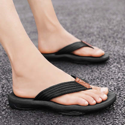 Best Orthopedic Sandals For Men Nonslip Flip-flops Fabric Thongs Summer Beach