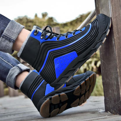 Trendy Winter Boots For Men Waterproof Fur Orthopedic Shoes