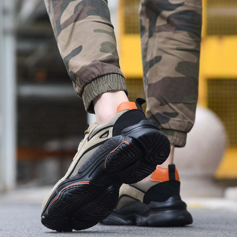 Orthopedic Shoes Men Weight Bearing Safety Sneakers Thick Sole Mesh Modern