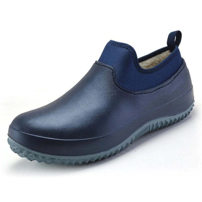 Slip-on Waterproof Orthopedic Shoes Rubber Winter Boots For Men