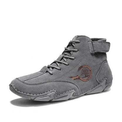 Suede Winter Ankle Boots For Men Leisure Orthopedic Shoes