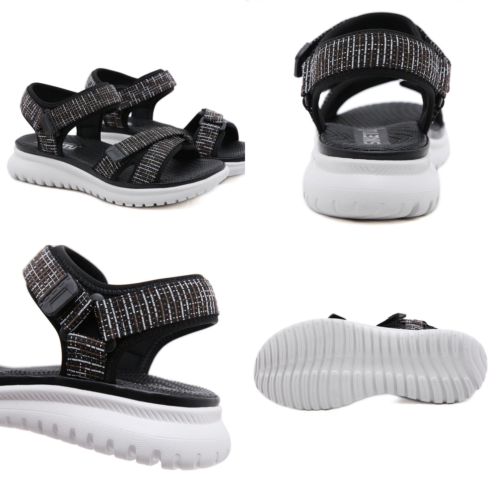 Trendy Sports Sandals Women Open Toe Hook&loop Orthopedic Sandals