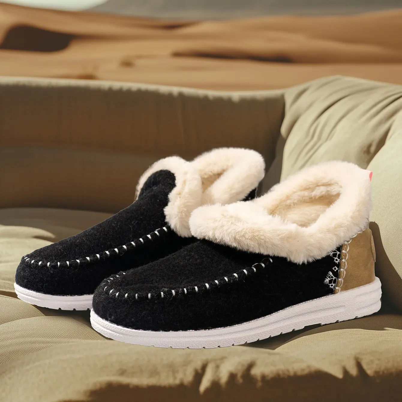 2025 Hot Sale Geekhubis Seniors' Denny Wool Winter Boots