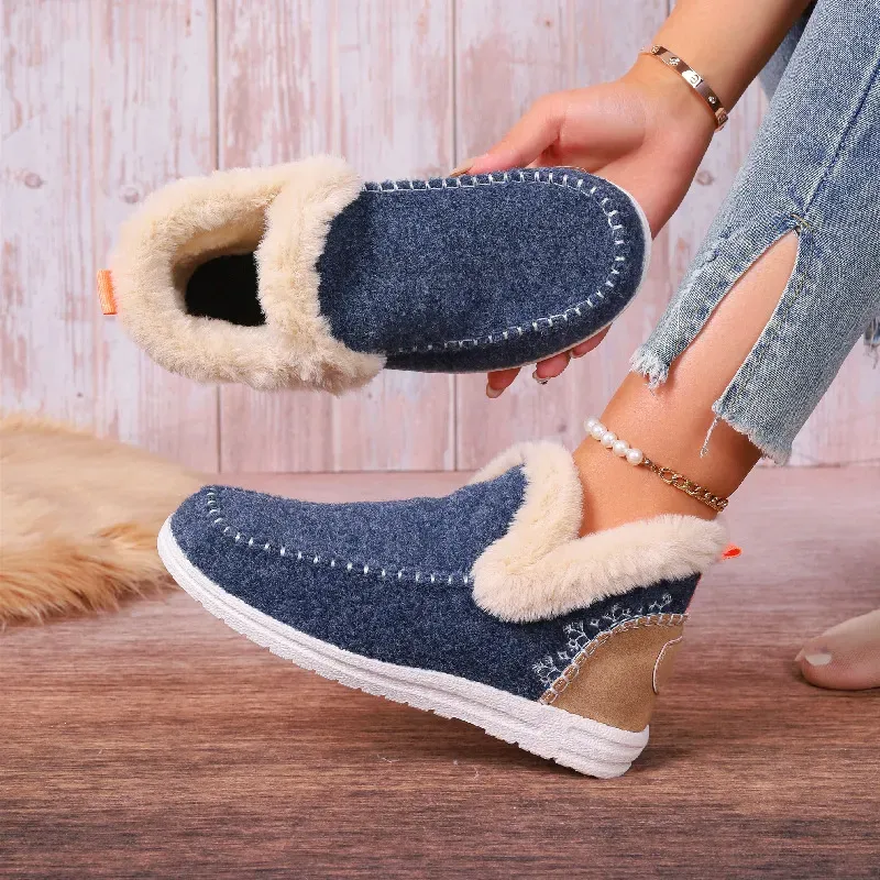 2025 Hot Sale Geekhubis Seniors' Denny Wool Winter Boots
