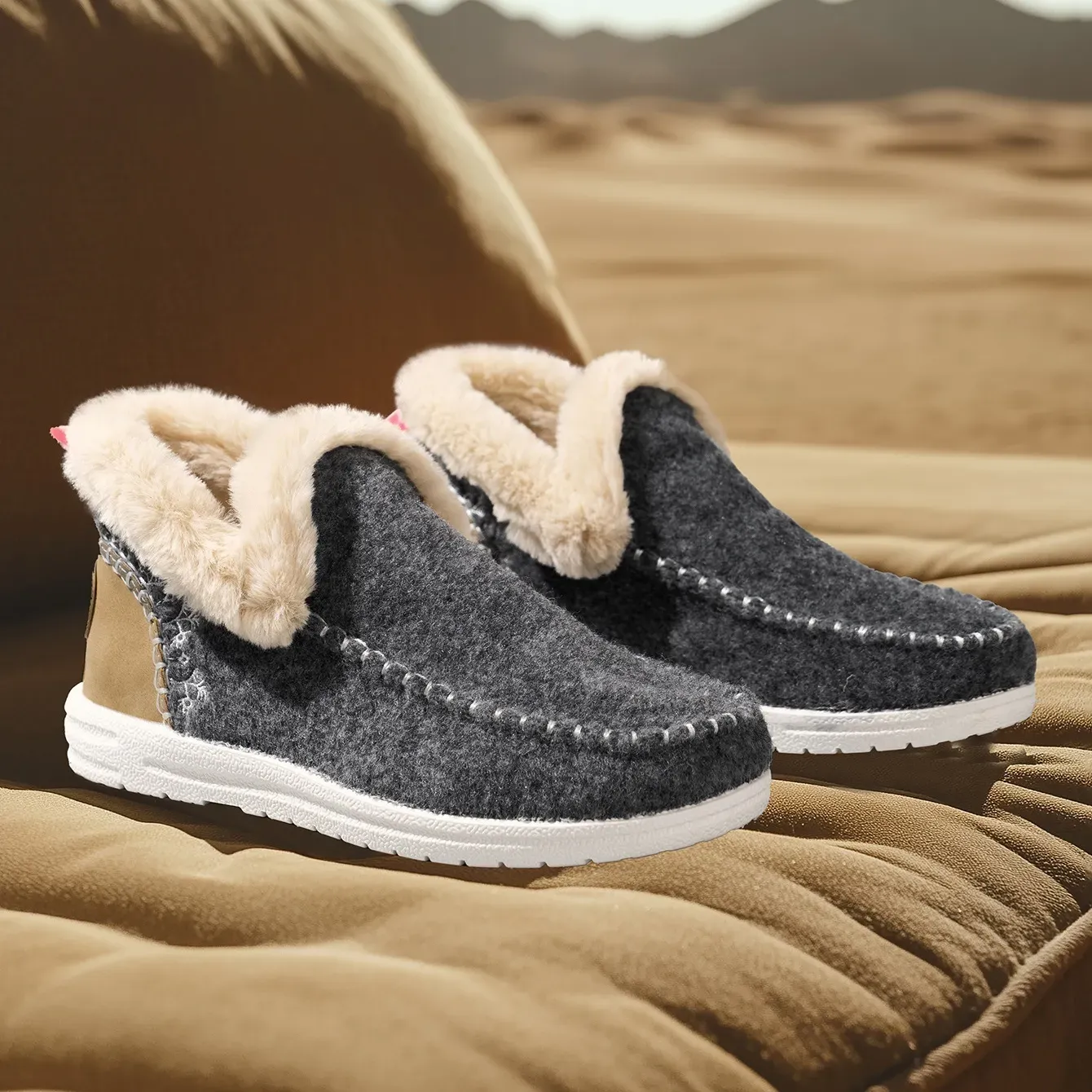 2025 Hot Sale Geekhubis Seniors' Denny Wool Winter Boots