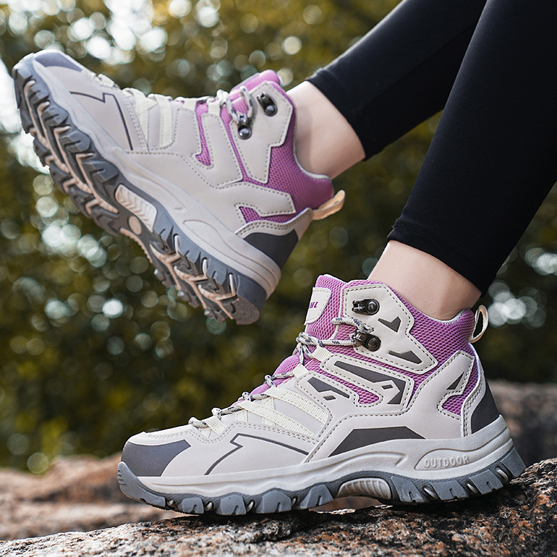 Lightweight Hiking Orthopedic Outdoor Boots with Cushioned Soles