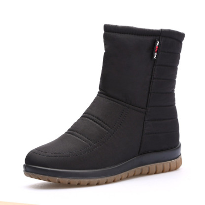 Women Orthopedic Boots Waterproof Fur Ankle Shoes
