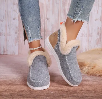 2025 Hot Sale Geekhubis Seniors' Denny Wool Winter Boots