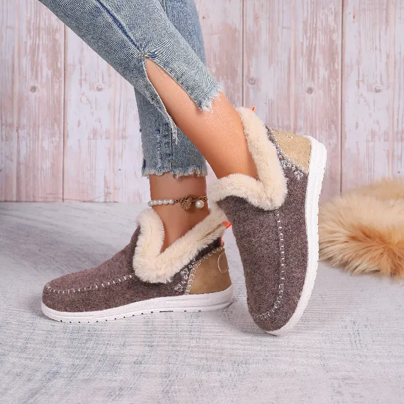 2025 Hot Sale Geekhubis Seniors' Denny Wool Winter Boots