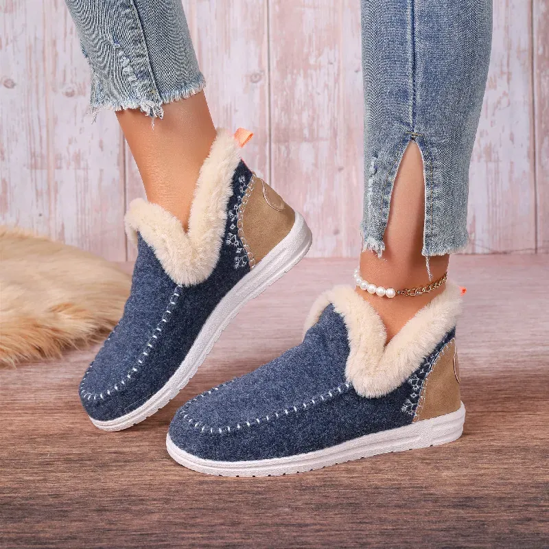 2025 Hot Sale Geekhubis Seniors' Denny Wool Winter Boots