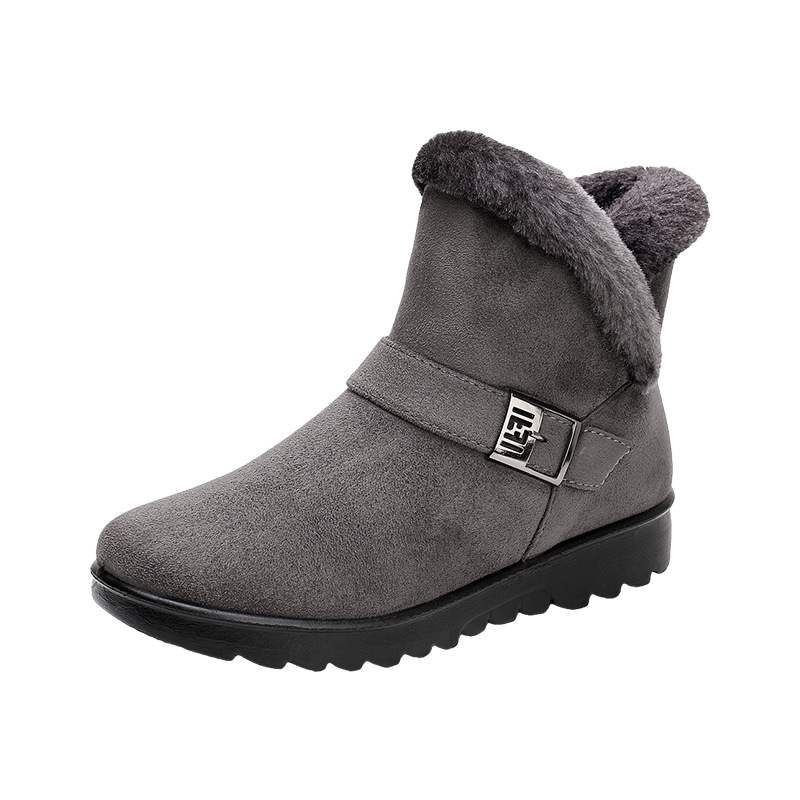 Orthopedic Women Ankle Boots Fur Lined Super Warm Winter Comfortable Shoes
