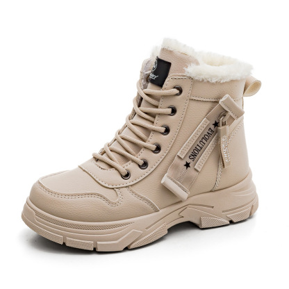 Winter Boots Women Fleece Lined