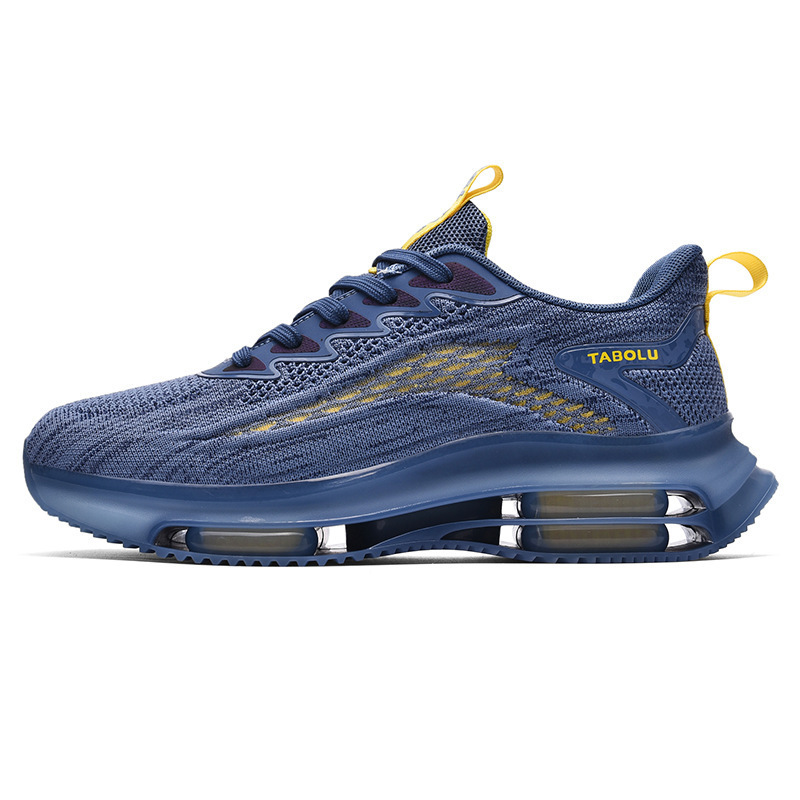 Double air cushion casual breathable sneakers