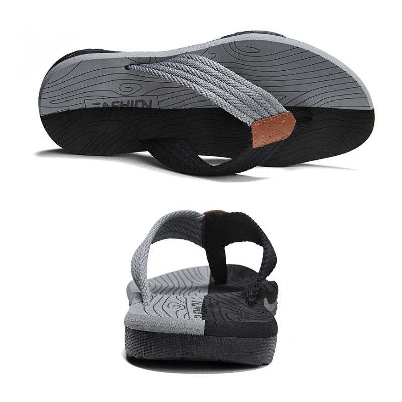 Best Orthopedic Sandals For Men Nonslip Flip-flops Fabric Thongs Summer Beach
